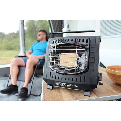 Outdoor Revolution Portable Gas Heater 1200W Camping Heater - Outdoor Revolution - Van Life Living