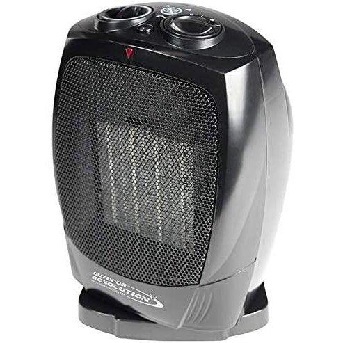 Outdoor Revolution Portable PTC Oscillating Ceramic Heater 750W/1500W Camping - Outdoor Revolution - Van Life Living