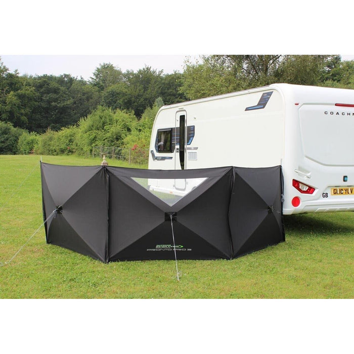 Outdoor Revolution Pronto Pro 3 Panel Pop up Caravan Awning / Tent Windbreak - Outdoor Revolution - Van Life Living