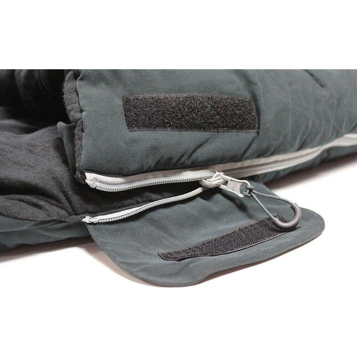 Outdoor Revolution StarFall Midi Cotton Flannel Inner Sleeping Bag - Charcoal - Outdoor Revolution - Van Life Living