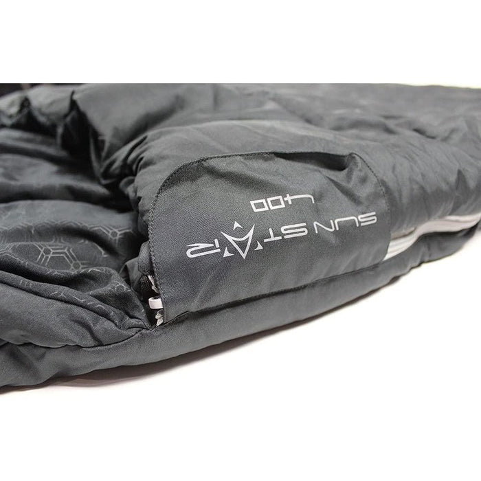 Outdoor Revolution Sun Star Single 400 Sleeping Bag DL Charcoal - Outdoor Revolution - Van Life Living