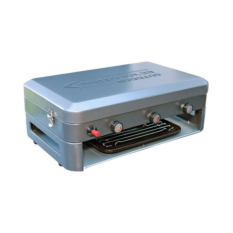 Outdoor Revolution Twin Burner Gas Stove & Grill - Outdoor Revolution - Van Life Living