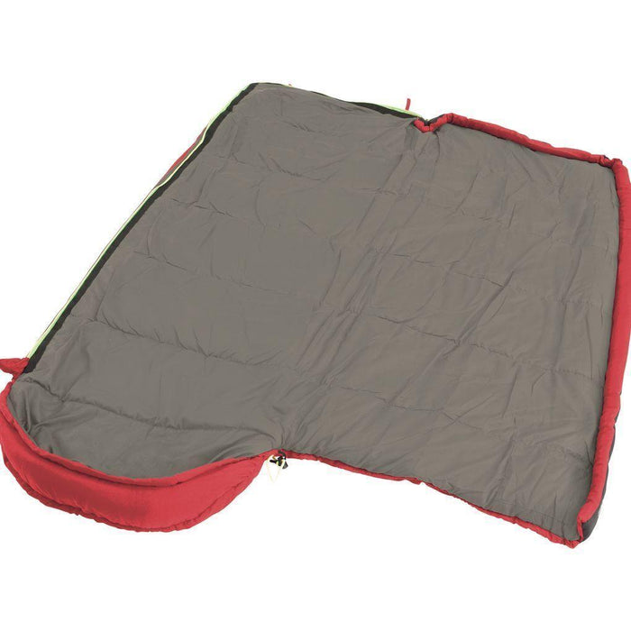 Outwell Campion Junior Kid / Childrens Sleeping Bag Red - 2 Season - Outwell - Van Life Living