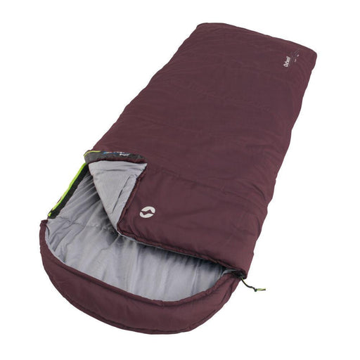 Outwell Campion Lux Sleeping Bag Aubergine Camping Sleeping Bag - Outwell - Van Life Living