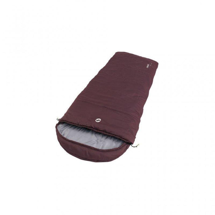 Outwell Campion Lux Sleeping Bag Aubergine Camping Sleeping Bag - Outwell - Van Life Living