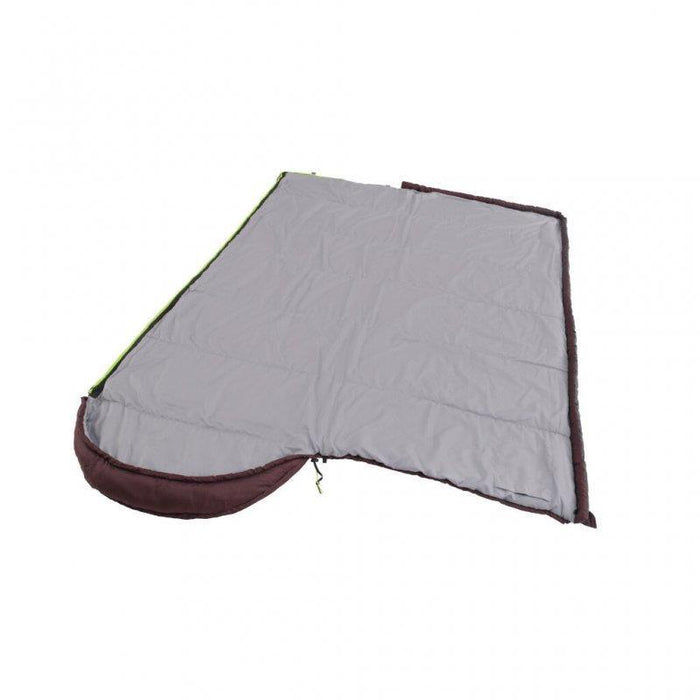 Outwell Campion Lux Sleeping Bag Aubergine Camping Sleeping Bag - Outwell - Van Life Living