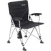 Outwell Campo Black Foldable Camping Chair with Padded Armrests - Outwell - Van Life Living