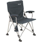 Outwell Campo Night Blue Foldable Camping Chair with Padded Armrests - Outwell - Van Life Living
