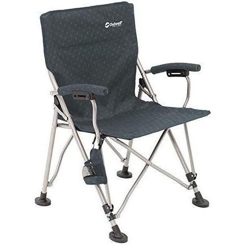 Outwell Campo Night Blue Foldable Camping Chair with Padded Armrests - Outwell - Van Life Living