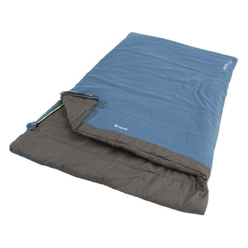 Outwell Celebration Lux Double Camping/Caravan Sleeping Bag Duvet - Blue - 2 Season - Outwell - Van Life Living