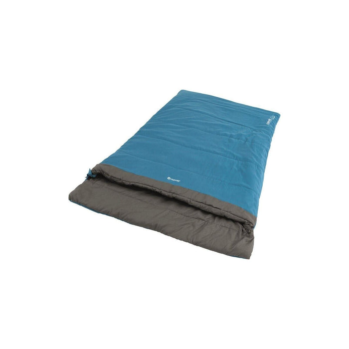 Outwell Celebration Lux Double Camping/Caravan Sleeping Bag Duvet - Blue - 2 Season - Outwell - Van Life Living