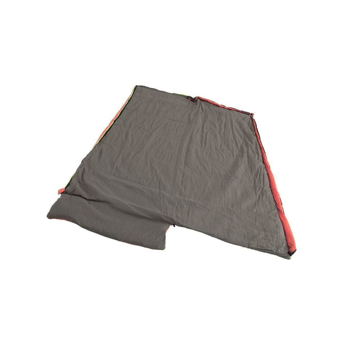 Outwell Celebration Lux Single Sleeping Bag - Red - 2 Season Camping Gear - Outwell - Van Life Living