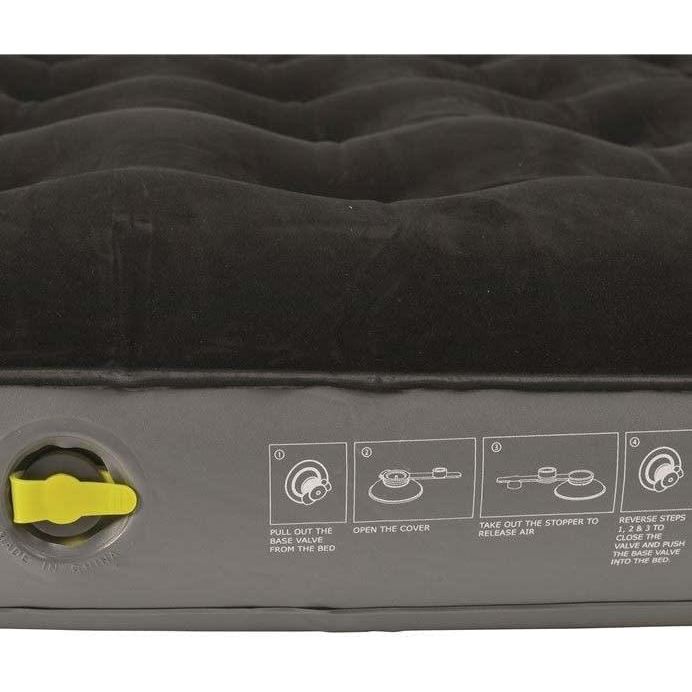 Outwell Classic Double Airbed Flocked Camping Inflatable Mattress Air Bed - Outwell - Van Life Living