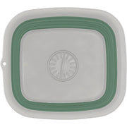 Outwell Collaps Callapsible Wash Bowl with Drain - Shadow Green for Caravan/Motorhome - Outwell - Van Life Living