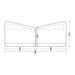 Outwell Inflatable Wind Break Windscreen Air Scalable 180 - Outwell - Van Life Living