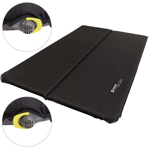 Outwell Self Inflating Double Sleeping Mat Camping 3Cm Hiking Air Bed 400034 - Outwell - Van Life Living