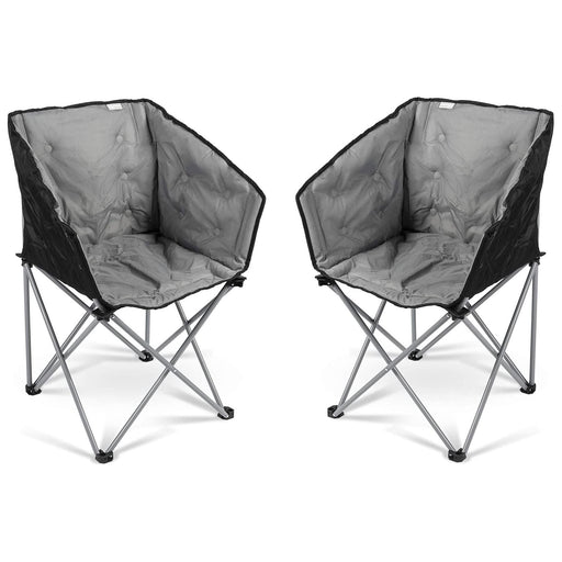 Pair of Kampa Padded Camping Tub Chair - Kampa - Van Life Living