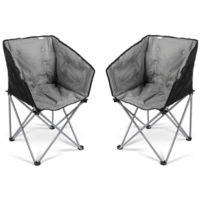 Pair of Kampa Padded Camping Tub Chair - Kampa - Van Life Living