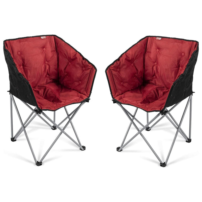 Pair of Kampa Padded Camping Tub Chair - Kampa - Van Life Living