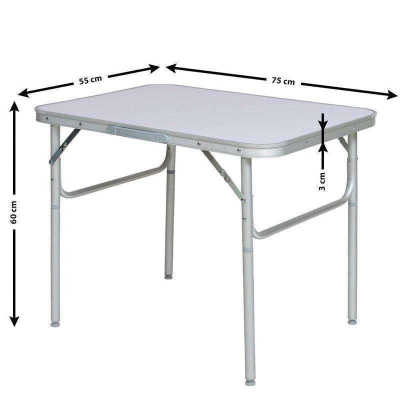 Portable Aluminium Folding Camping Table - Camp Active - Van Life Living