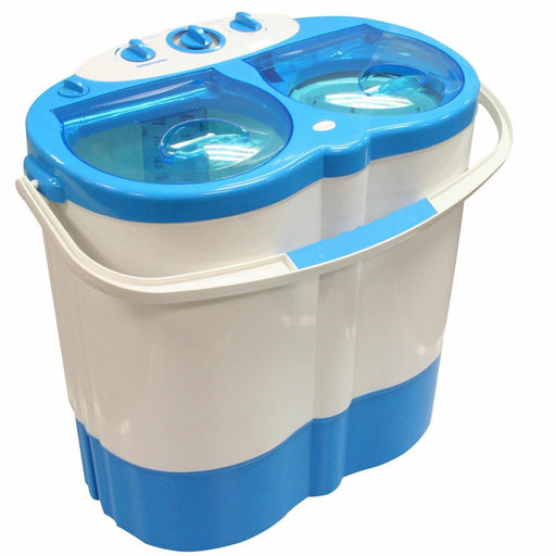 Portable Twin Tub Washing Machine Spin Dryer Camping Caravan Motorhome Student - Leisurewize - Van Life Living