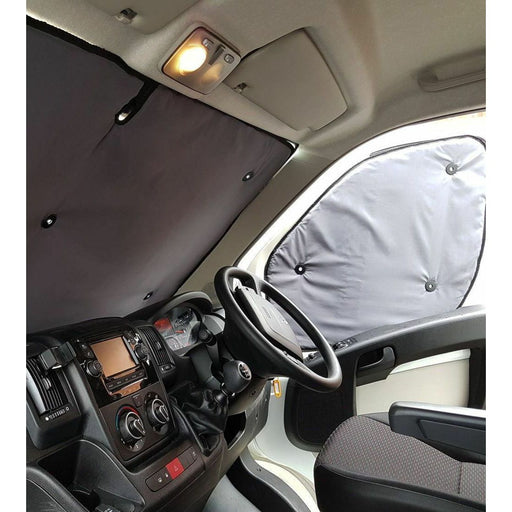 Premium Set fits Fiat Scudo 2004 - 2015 Internal Thermal Blinds - Summit - Van Life Living