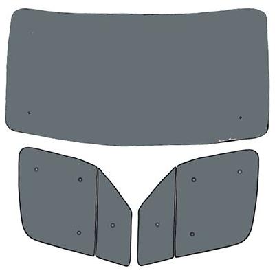 Premium Set fits Mercedes Sprinter 2006-12 Internal Thermal Blinds - Summit - Van Life Living