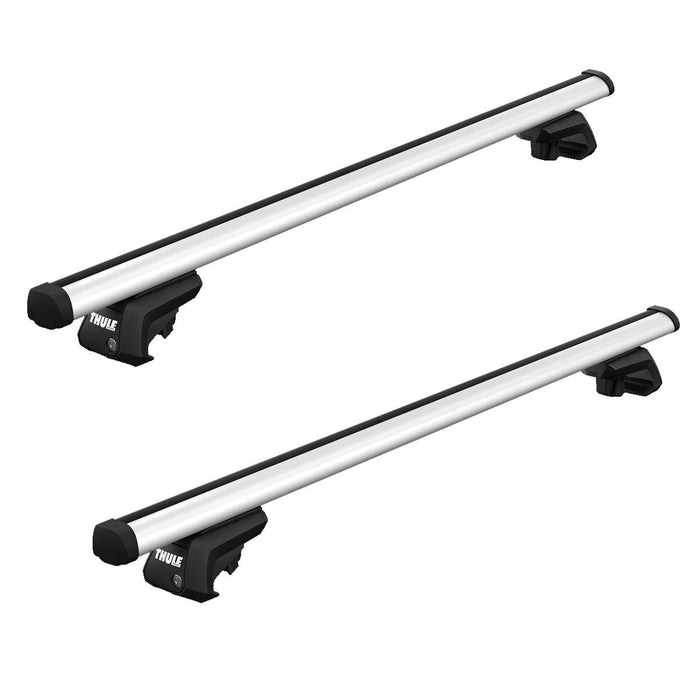 Thule ProBar Evo Roof Bars Aluminum fits Peugeot Partner Van 2008-2018 5-dr with Raised Rails - Thule - Van Life Living