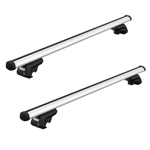 Thule ProBar Evo Roof Bars Aluminum fits Volkswagen Golf Variant/Sportcombi/SportWagen Estate 2010-2013 5-dr with Raised Rails - Thule - Van Life Living