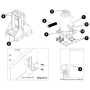 Purpleline Kojack Single Axle Jack Levelling System For Caravan KJ4000S - Purpleline - Van Life Living