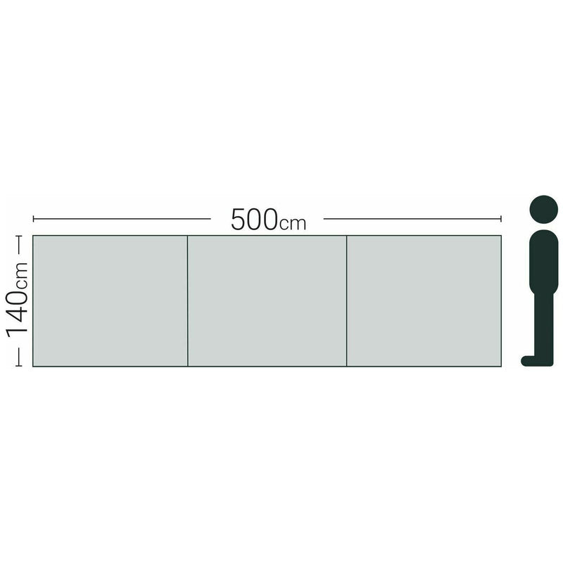 Quest Falcon 500 Windbreak Camping Fishing Caravan Portable 500 x 140cm A103 - Quest - Van Life Living