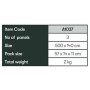 Quest Falcon 500 Windbreak Camping Fishing Caravan Portable 500 x 140cm A103 - Quest - Van Life Living