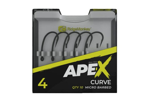 RidgeMonkey Ape-X Curve Barbed size 4 - RidgeMonkey - Van Life Living