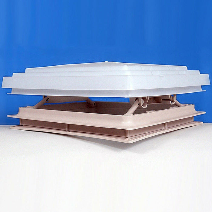 Roof Vent Sky Light Caravan Motorhome 280 x 280mm Flynet Beige MPK Rooflight - MPK - Van Life Living