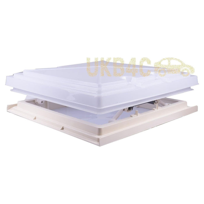 Roof Vent Sky Light Caravan Motorhome 400 x 400mm Flynet White MPK Rooflight - MPK - Van Life Living