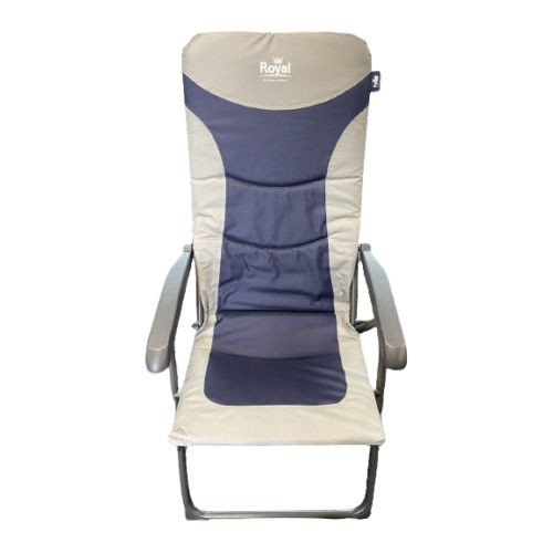 Royal Colonel Chair Blue High Back Camping Chair - Royal - Van Life Living