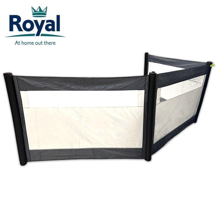 Royal Fixed 3 Panel Air Windbreak With FREE Pump - Royal - Van Life Living