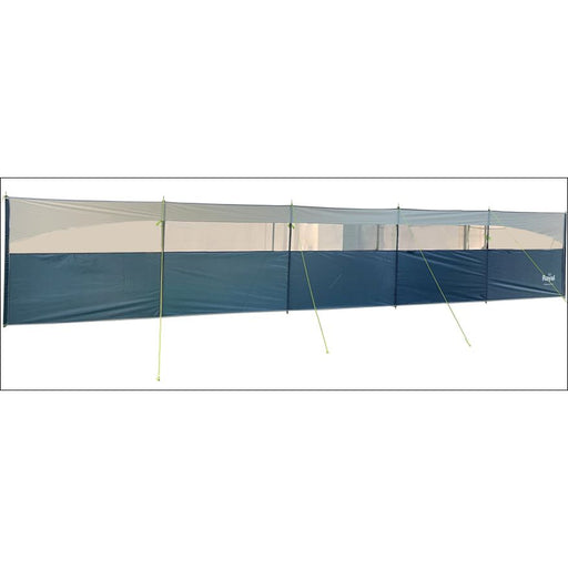 Royal Windbreak Steel Poles 5 Panel Clear Window Camping Motorhome Awning Beach - Royal - Van Life Living