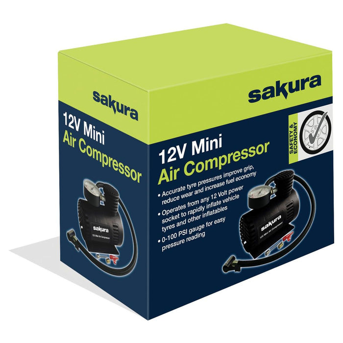 Sakura 12V Air Heavy Duty Compressor - Sakura - Van Life Living