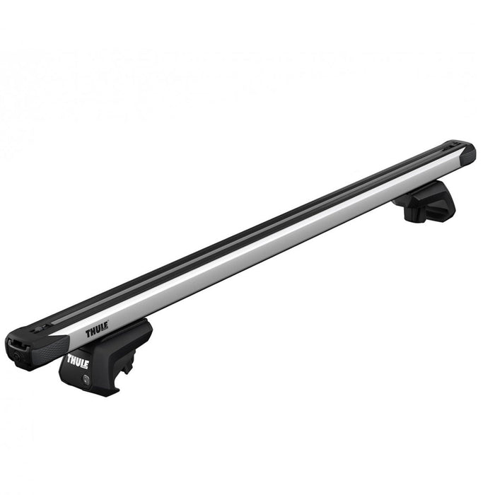 Thule SlideBar Evo Roof Bars Aluminum fits Volkswagen Amarok 2023- 4 doors with Raised Rails - Thule - Van Life Living