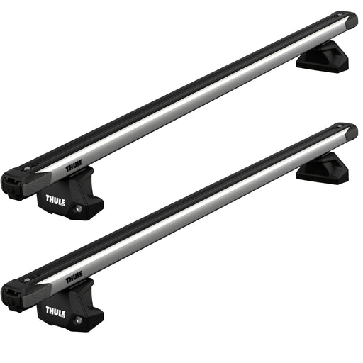 Thule SlideBar Evo Roof Bars Aluminum fits Toyota Proace City Verso 2020- 5 doors with Flush Rails - Thule - Van Life Living