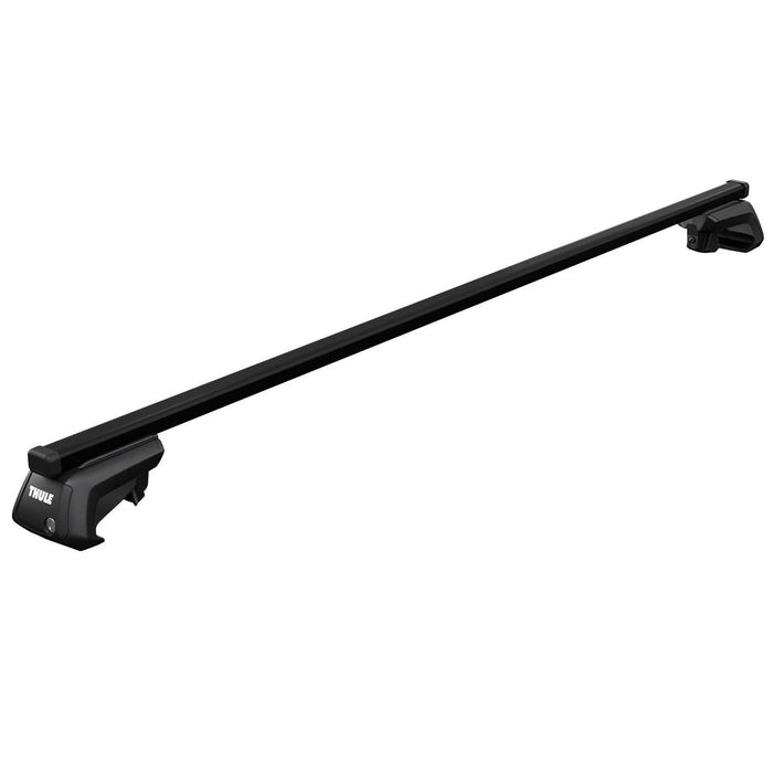 Thule SmartRack XT Roof Bars Black fits Volkswagen Golf Plus Hatchback 2005-2014 5-dr with Raised Rails - Thule - Van Life Living