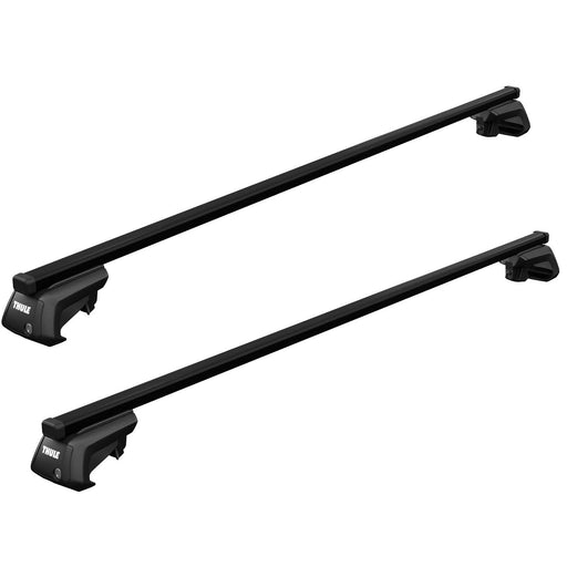 Thule SmartRack XT Roof Bars Black fits Volkswagen Passat Variant Estate 1997-2005 5-dr with Raised Rails - Thule - Van Life Living