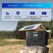 Renogy Rover Lite 12V/ 24V/ 36V/ 48V 60A MPPT Solar Charge Controller - Dyna-mo Solar - Van Life Living
