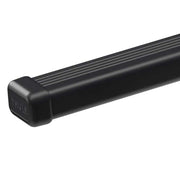 Thule SquareBar Evo Roof Bars Black fits Volkswagen Caddy Van 2004-2015 4-dr with Fixed Points - Thule - Van Life Living
