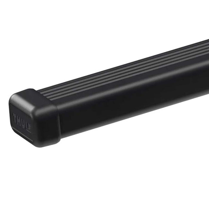 Thule SquareBar Evo Roof Bars Black fits Volkswagen ID.Buzz 2023- 5 doors with Fixed Points - Thule - Van Life Living