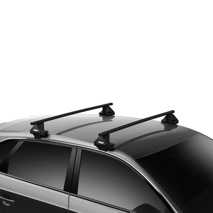 Thule SquareBar Evo Roof Bars Black fits Toyota Alphard 2023- 5 doors with Normal Roof - Thule - Van Life Living