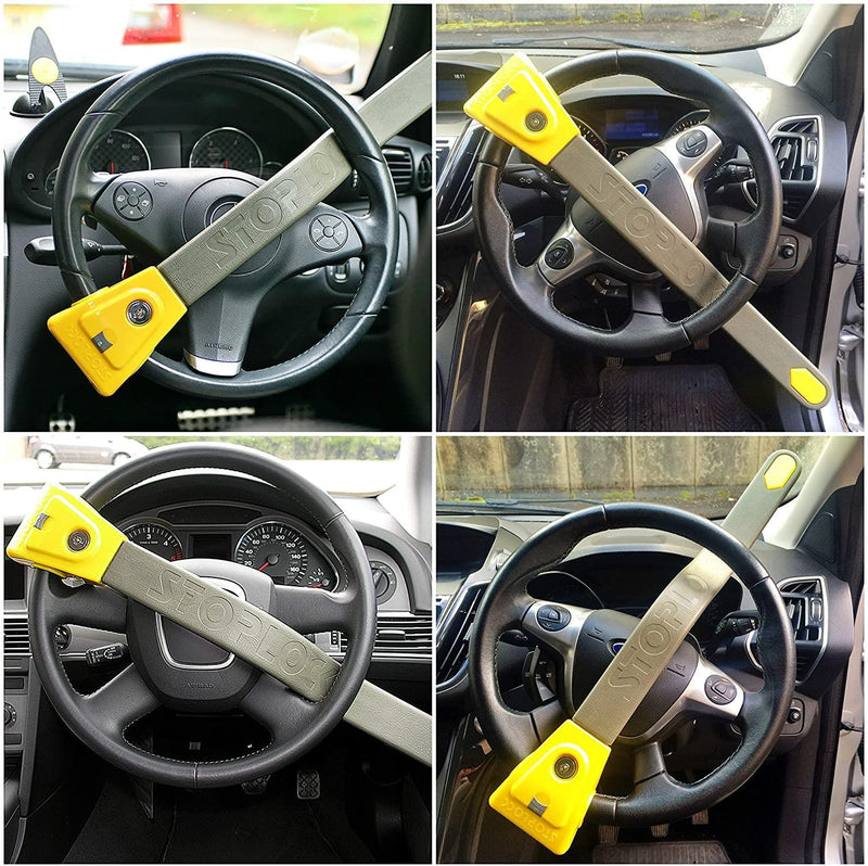 Stoplock Original High Security Flashing LED Car Steering Wheel Lock Immobiliser - Stoplock - Van Life Living