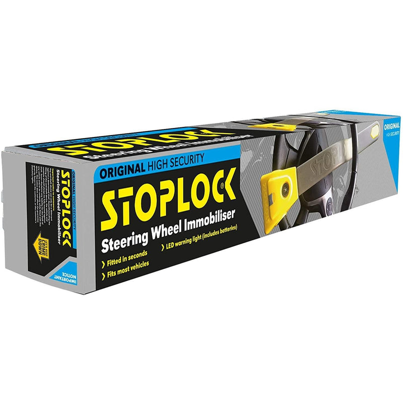 Stoplock Original High Security Flashing LED Car Steering Wheel Lock Immobiliser - Stoplock - Van Life Living