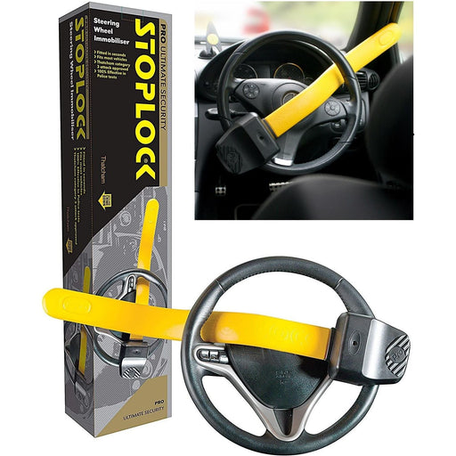 Stoplock Steering Wheel Immobiliser Lock Pro Maximum Security Clamp Anti Theft - ukcampingandleisure - Van Life Living